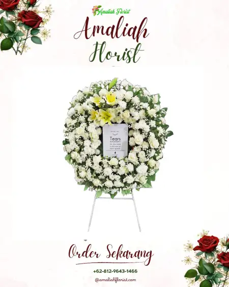 Krans Bunga Duka Sekaran