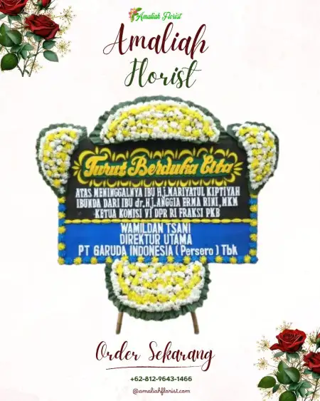 Papan Bunga Duka Sekaran